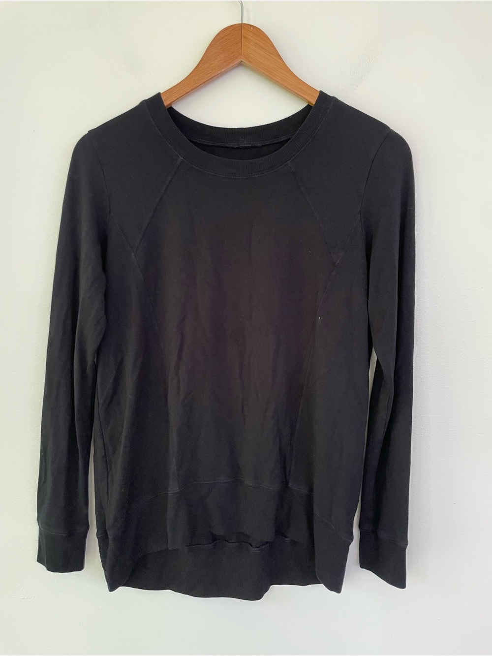 Beyond Yoga Modal Blend Crew Neck Long Sleeve Shirt XS Extra Small